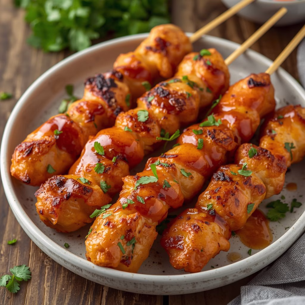 Buffalo Ranch Chicken Skewers Recipe