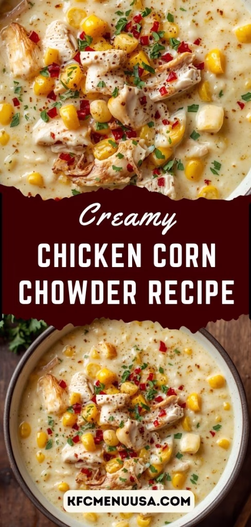 Chicken Corn Chowder Recipe