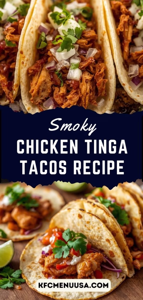 Chicken Tinga Tacos Recipe