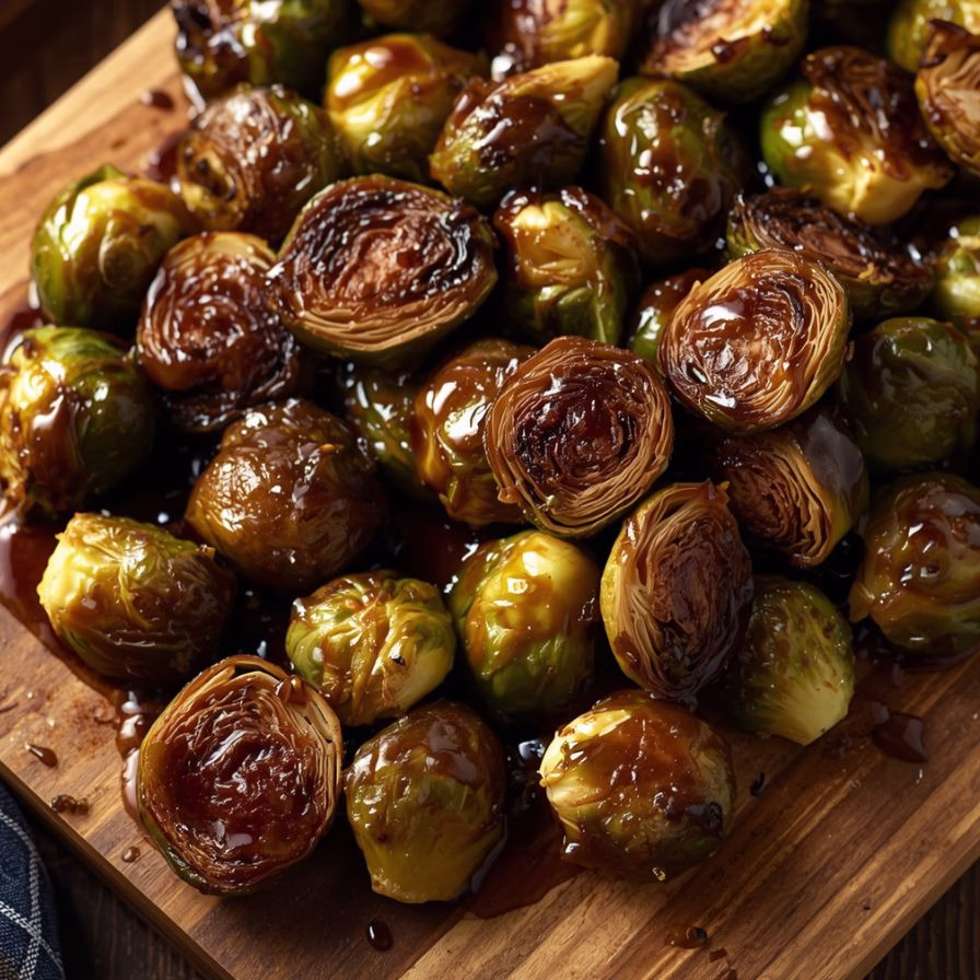 Honey Balsamic Brussels Sprouts Recipe