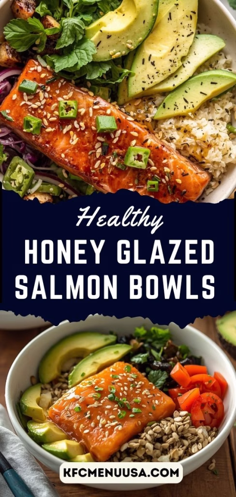 Honey Glazed Salmon Bowls Recipe