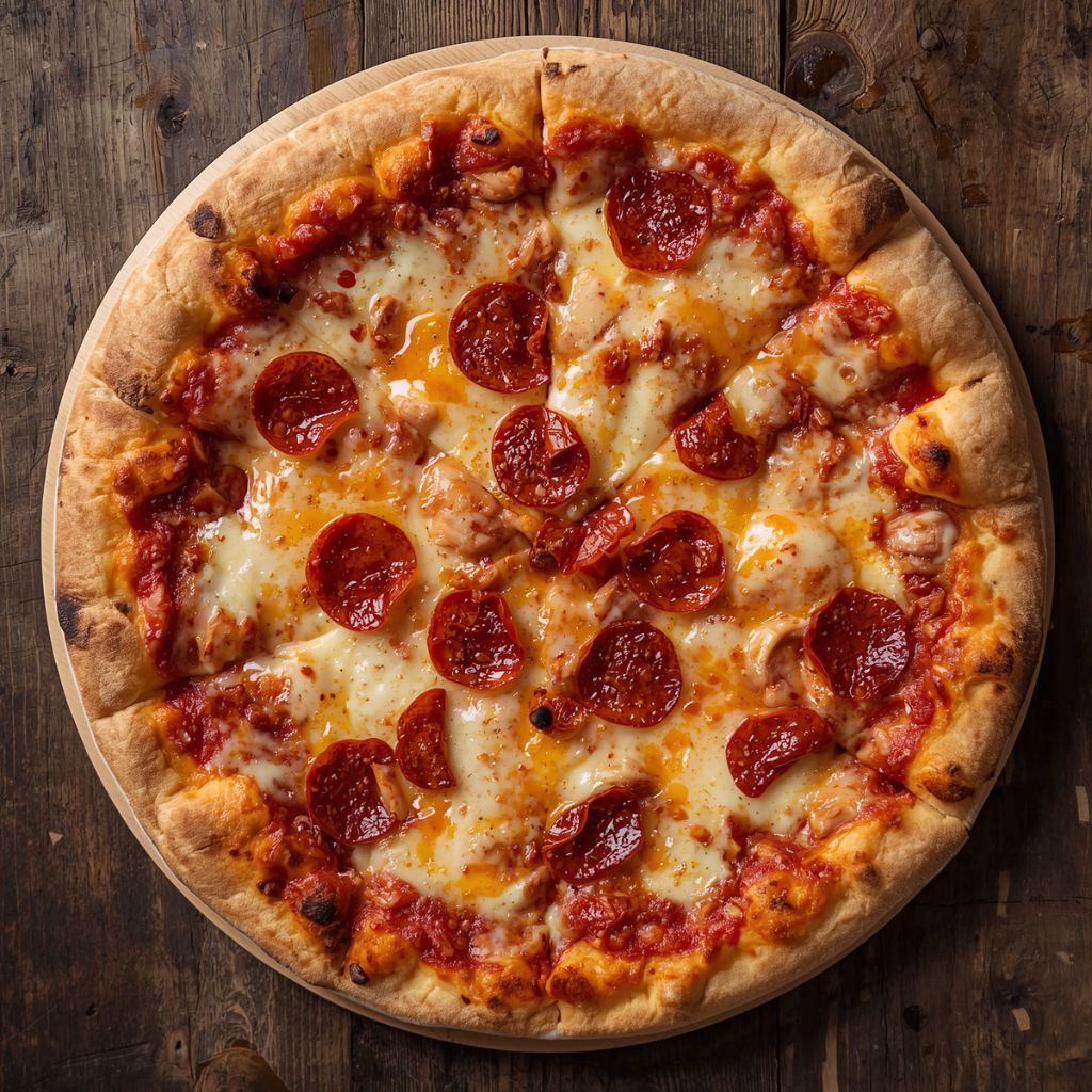 Hot Honey Pepperoni Ricotta Pizza Recipe