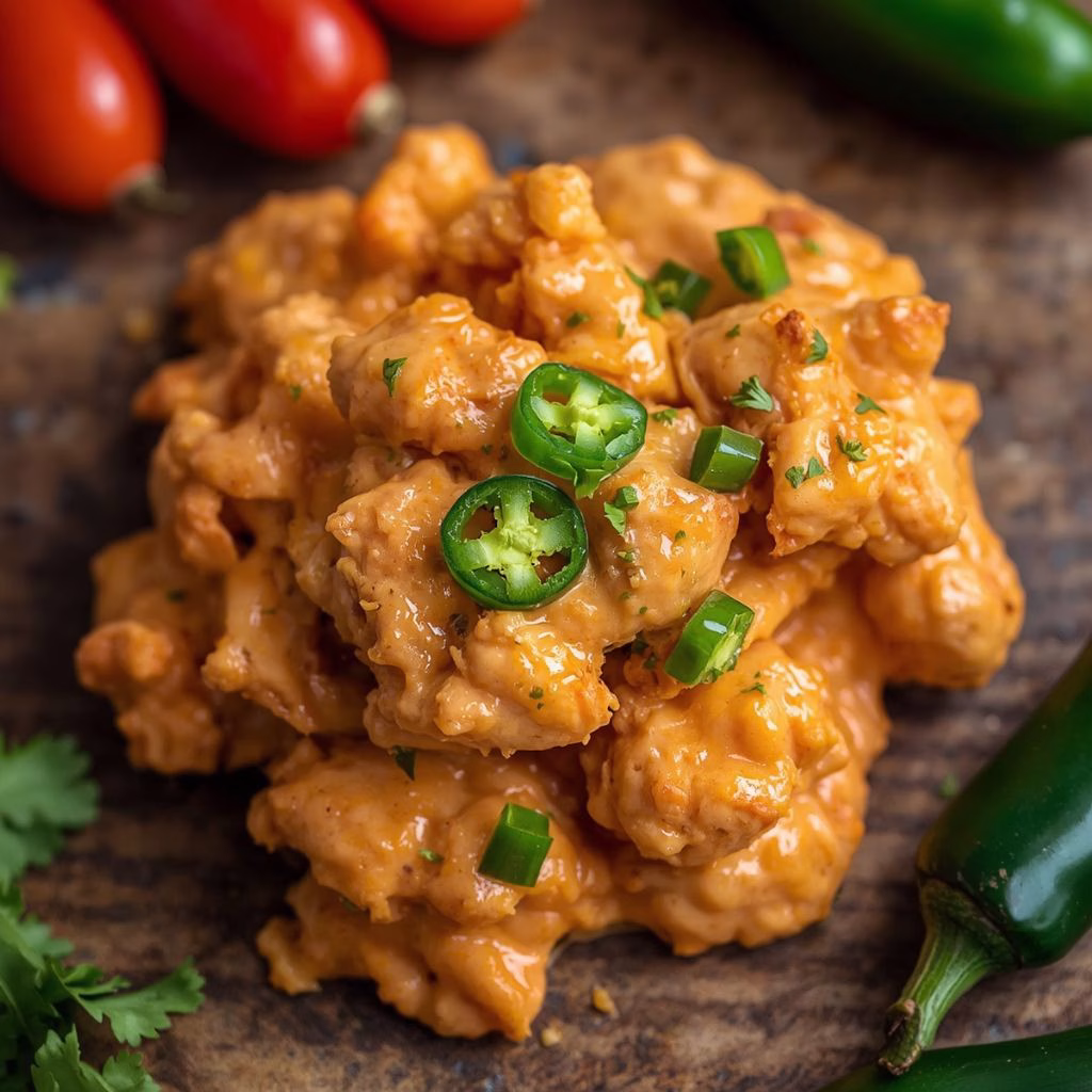 Jalapeño Buffalo Chicken Casserole Recipe