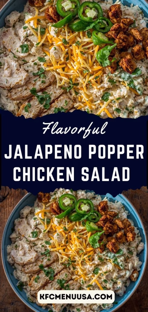 Jalapeño Popper Chicken Salad Recipe