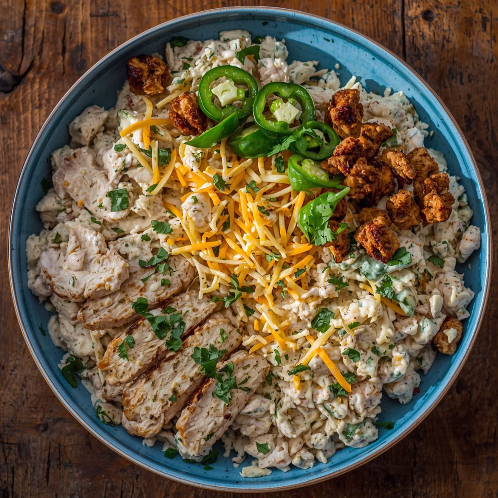 Jalapeño Popper Chicken Salad Recipe