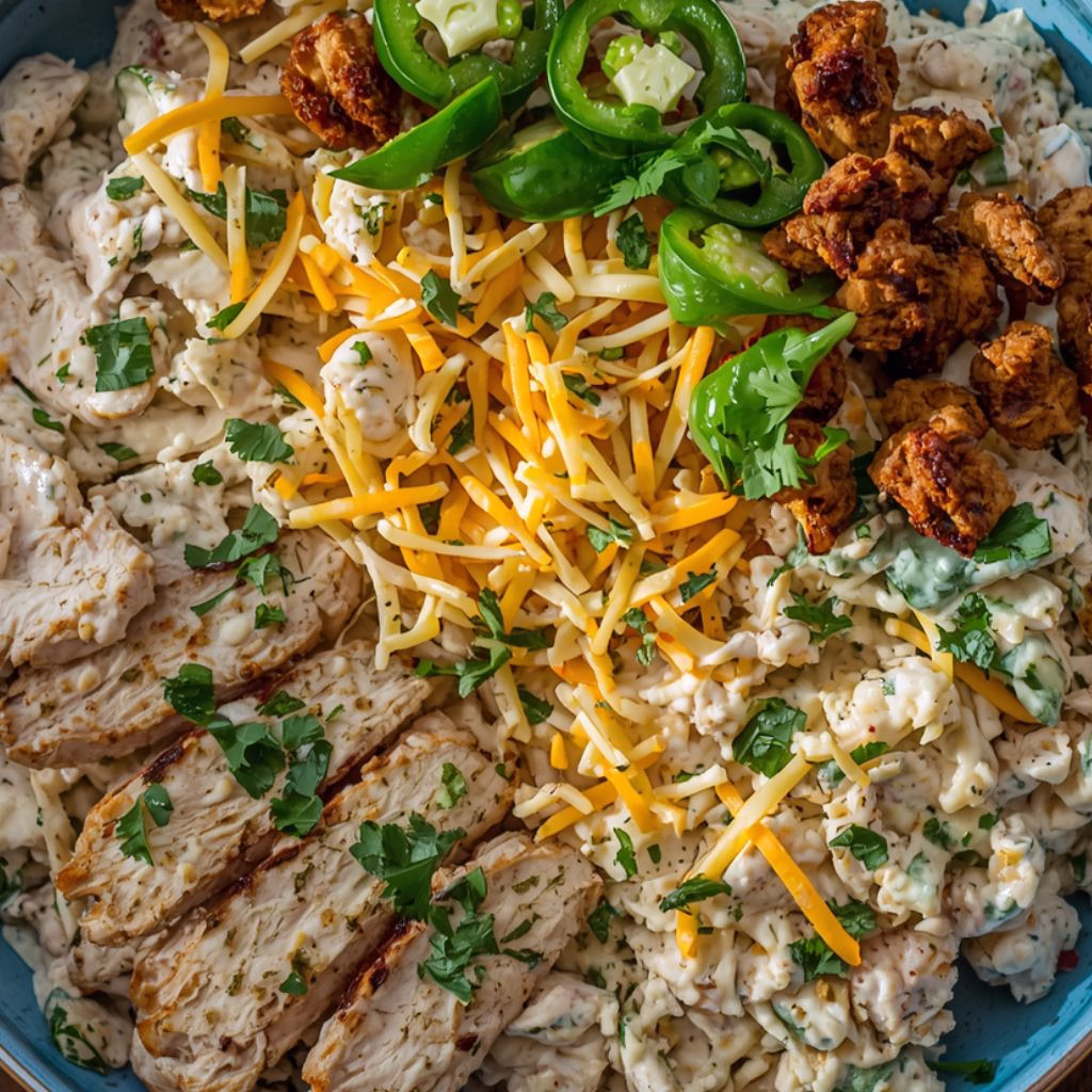 Jalapeño Popper Chicken Salad Recipe
