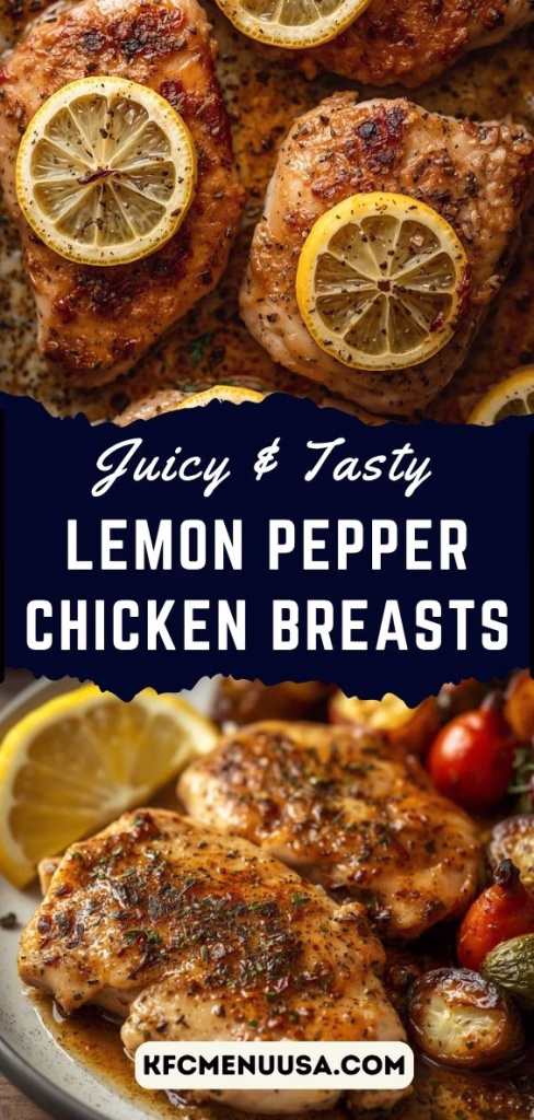 Lemon Pepper Chicken Breasts Recipe