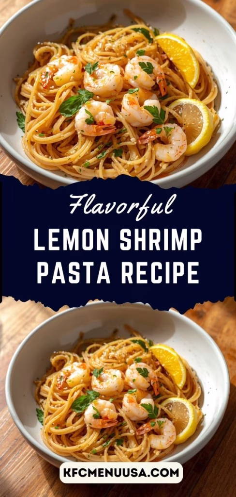 Lemon Shrimp Pasta Recipe