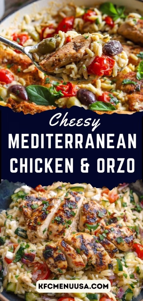 Mediterranean Chicken and Orzo Recipe