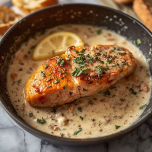 Pan Seared Creamy Tuscan Salmon Recipe