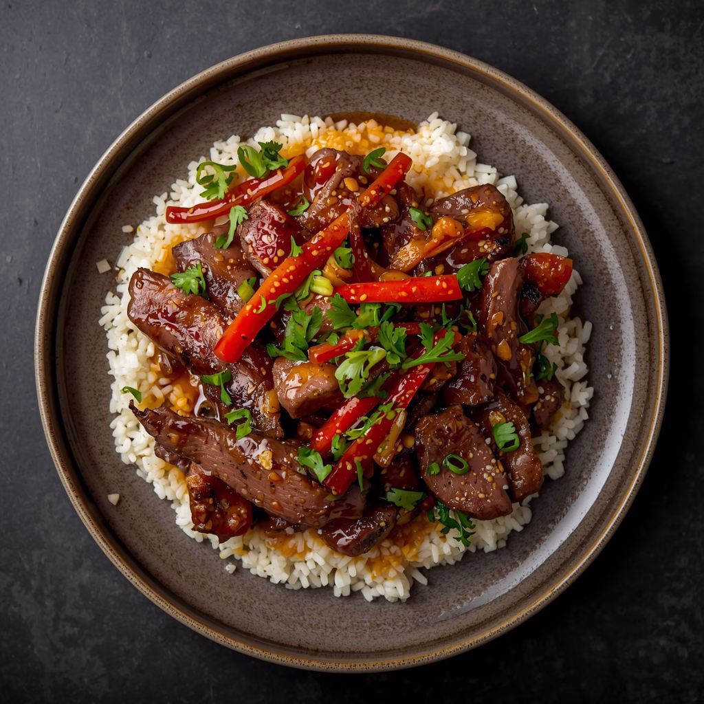 Pepper Steak Stir Fry Recipe