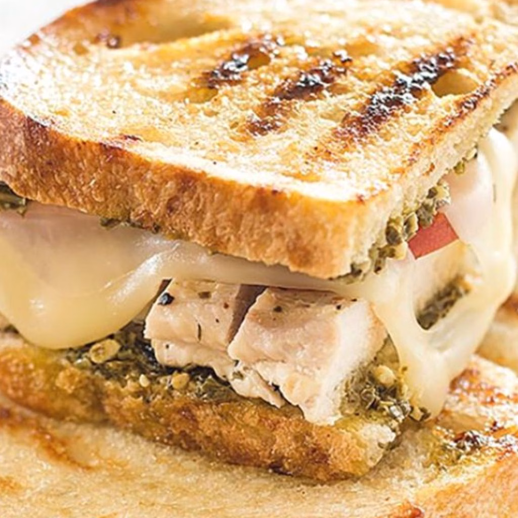 Pesto Chicken Sandwich on Sourdough Recipe