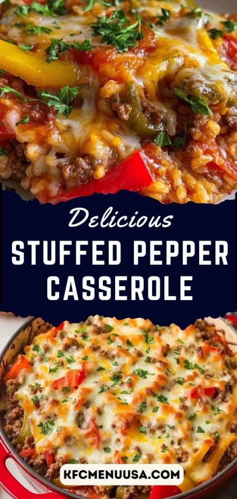 Stuffed Pepper Casserole Recipe