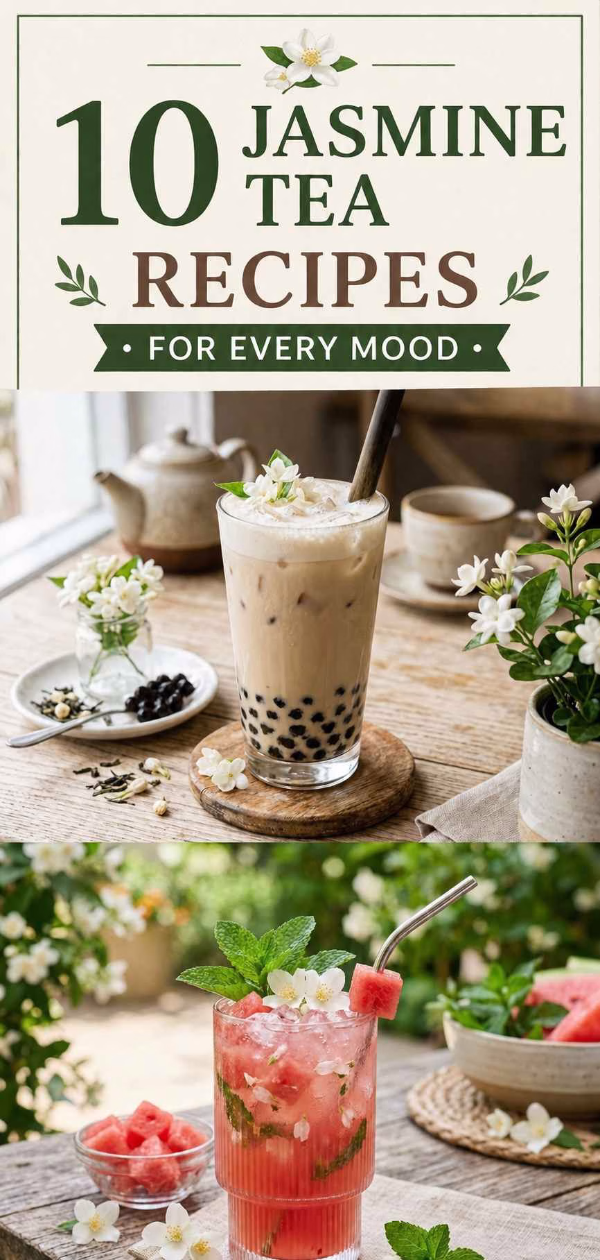10 Jasmine Tea Recipes for Every Mood