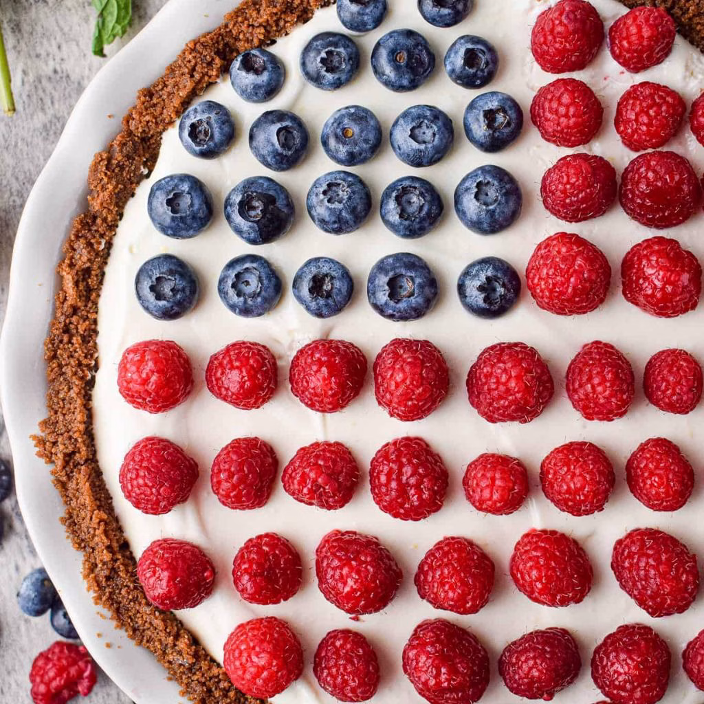 4th of July No Bake Pie