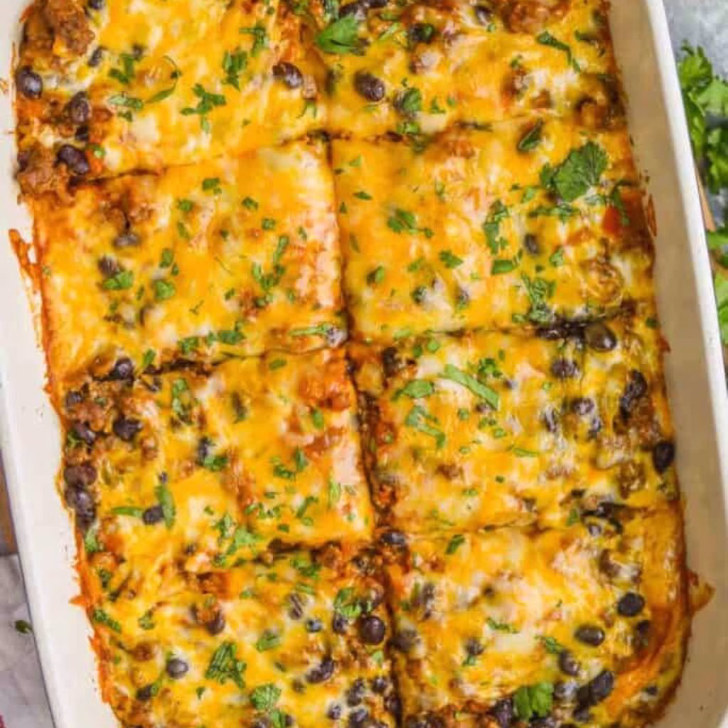 Beef Enchilada Casserole