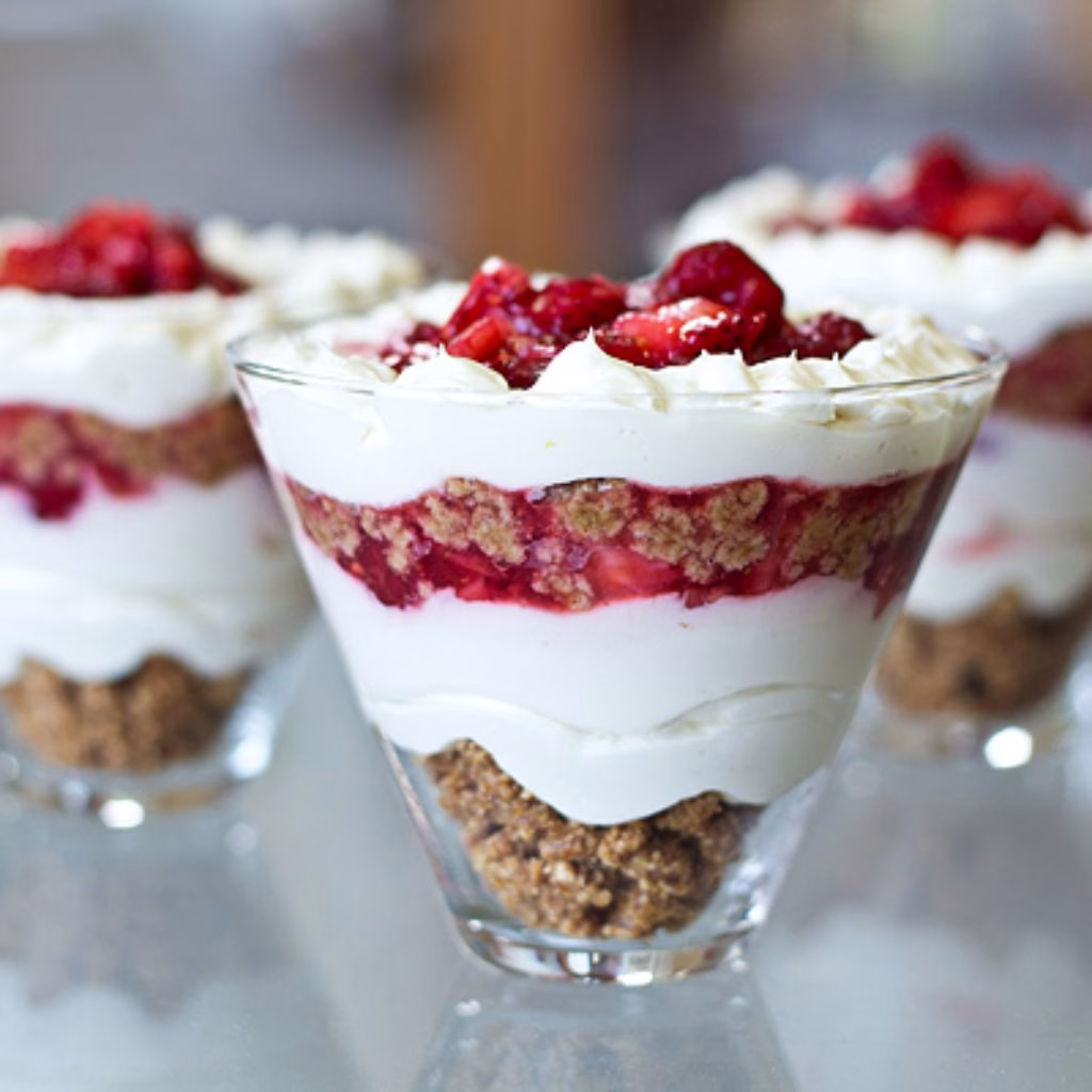 Berry Cheesecake Parfaits