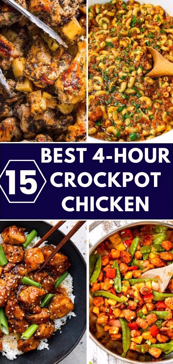 Best 4-Hour Crockpot Chicken Recipes