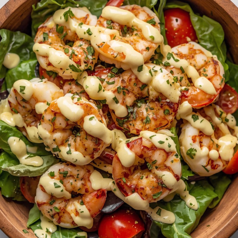 Blackened Shrimp Caesar Salad Recipe
