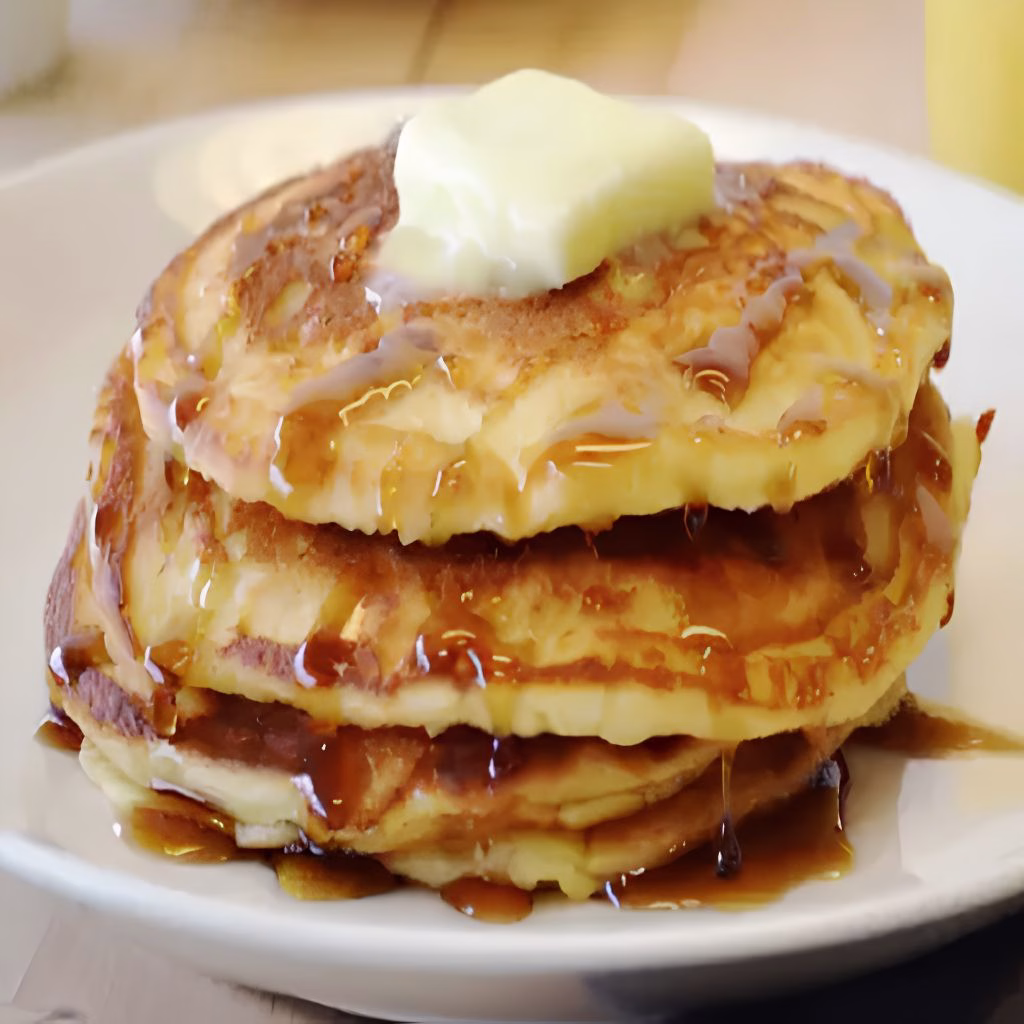 Blueberry Cheesecake Stuffed Pancakes