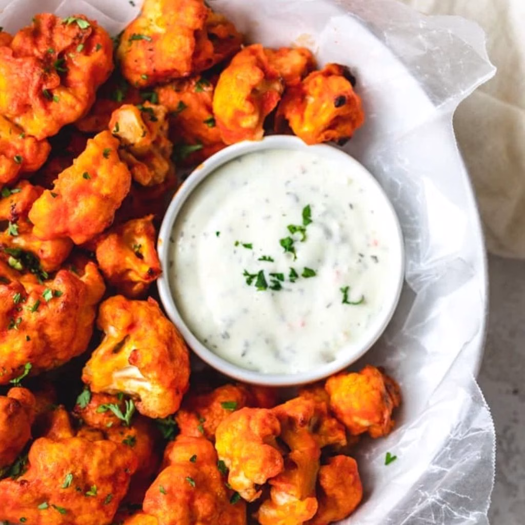  Buffalo Cauliflower Bites