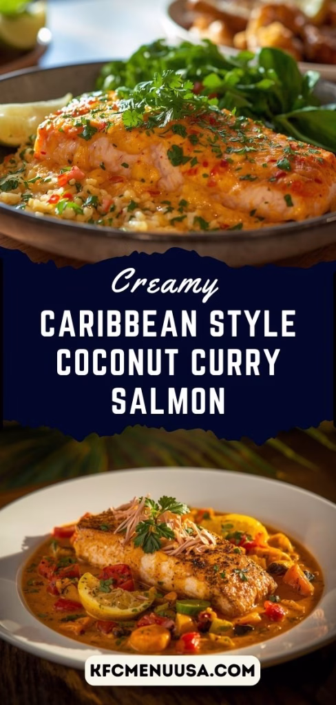 Caribbean Coconut Curry Salmon Recipe