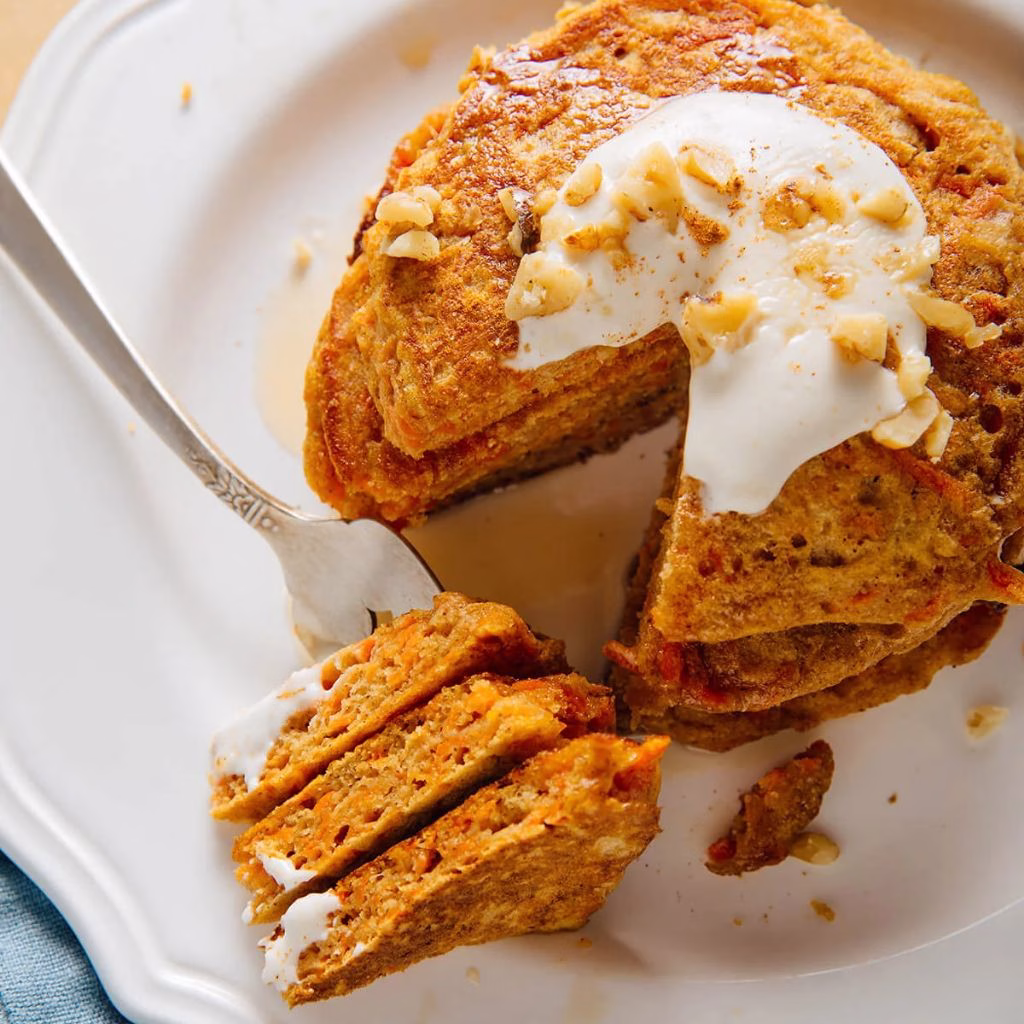Carrot Cake Pancakes