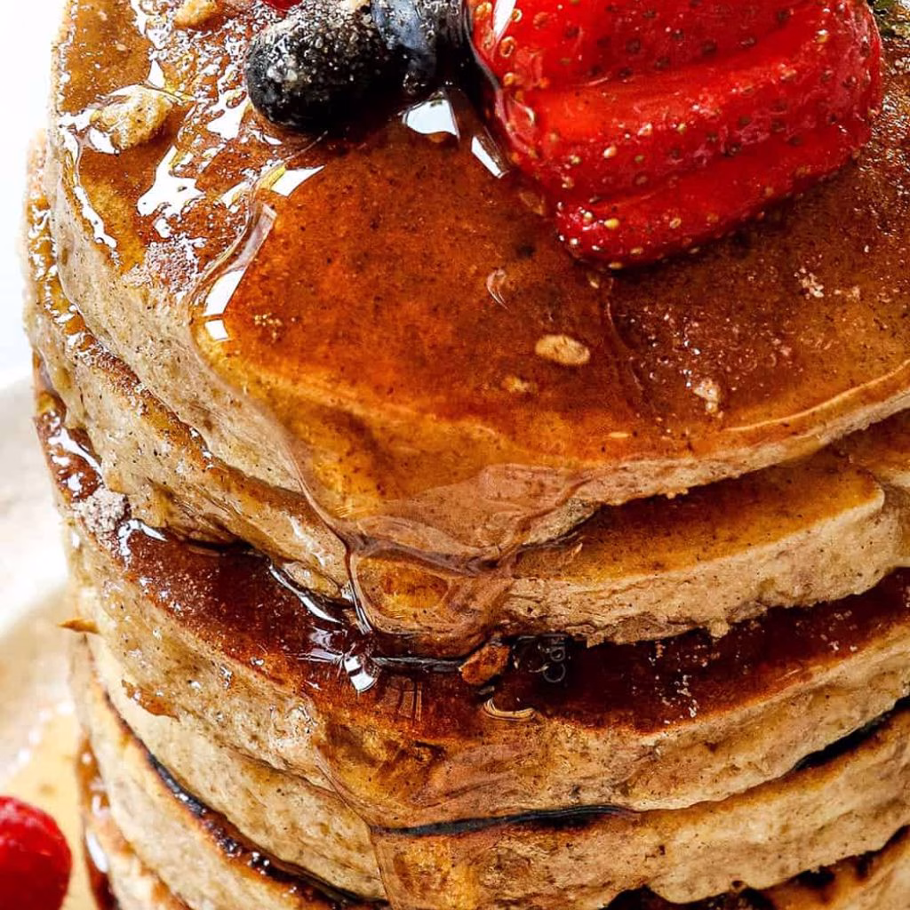 Cereal Topped Pancakes