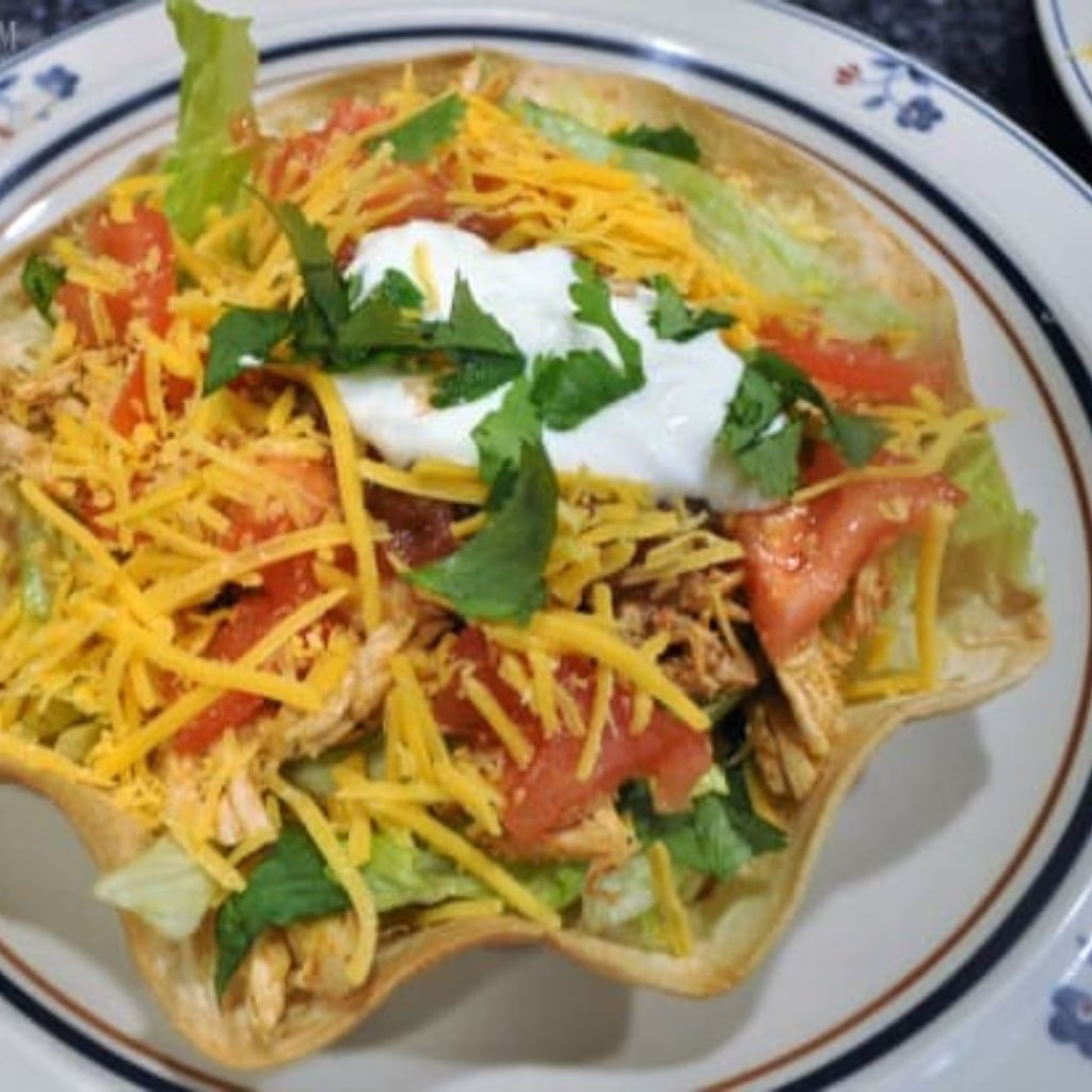 Chicken Taco Salad Bowl