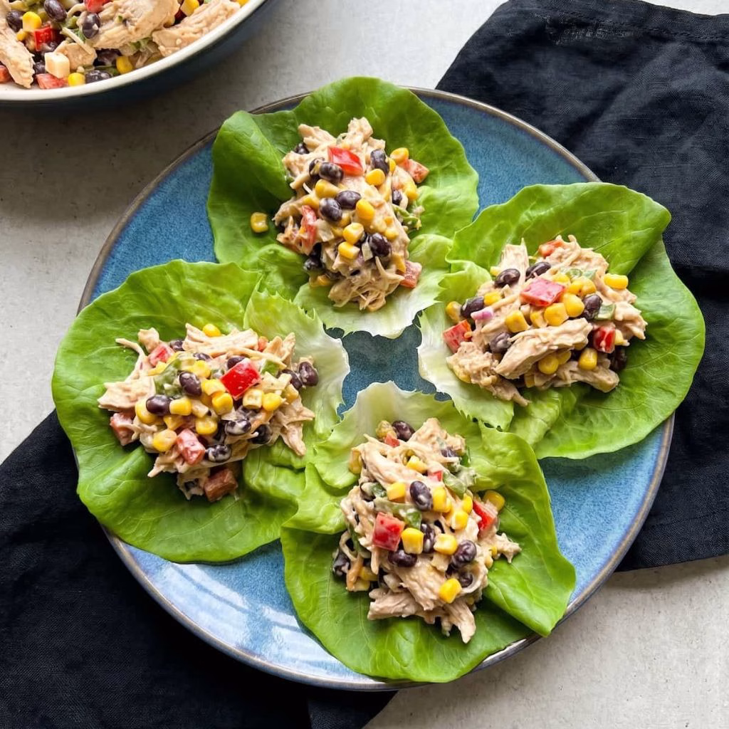 Chicken Taco Salad Meal Prep