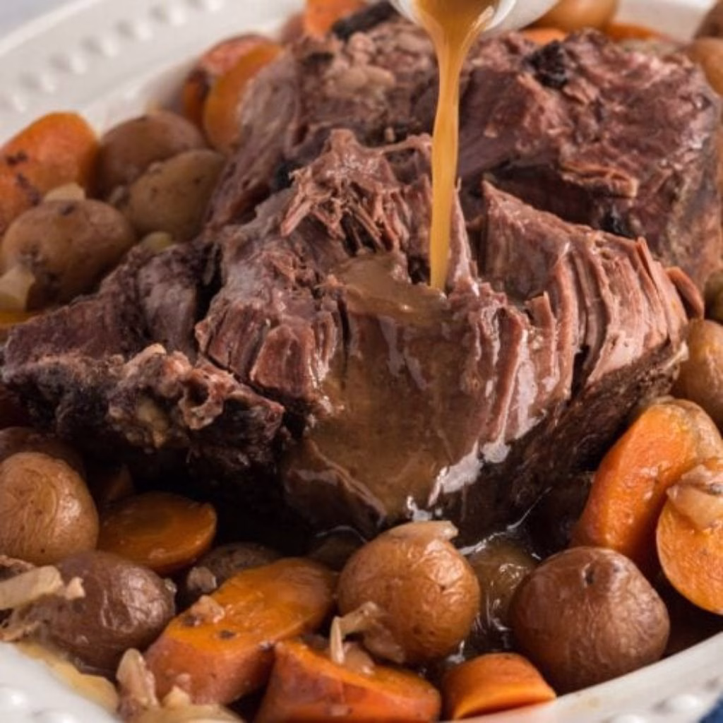 Classic Crockpot Roast Beef