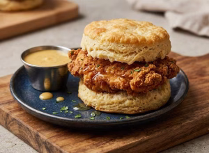 Crispy Chicken Biscuit Recipe