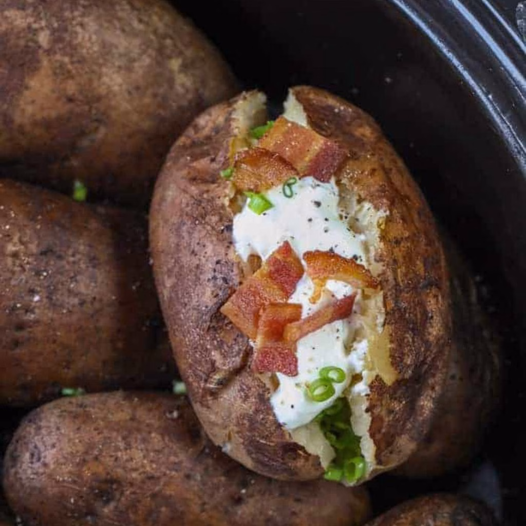 Crock-Pot Baked Potatoes