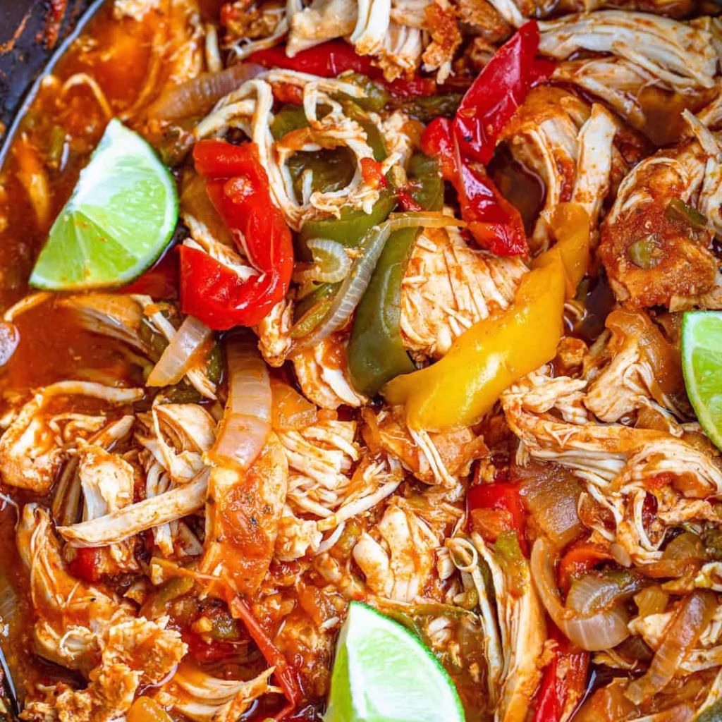 Crockpot Chicken Fajitas