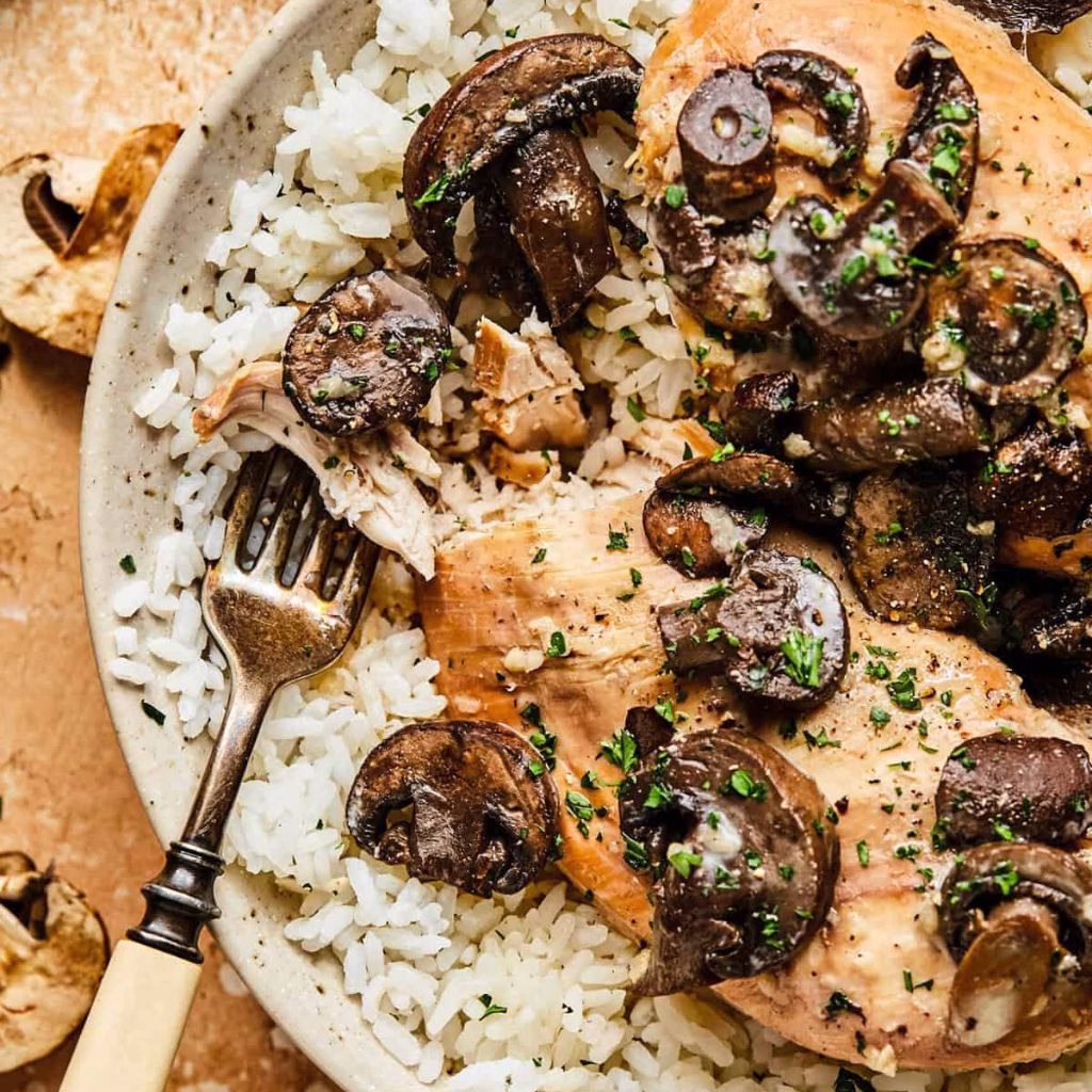 Crockpot Chicken Marsala