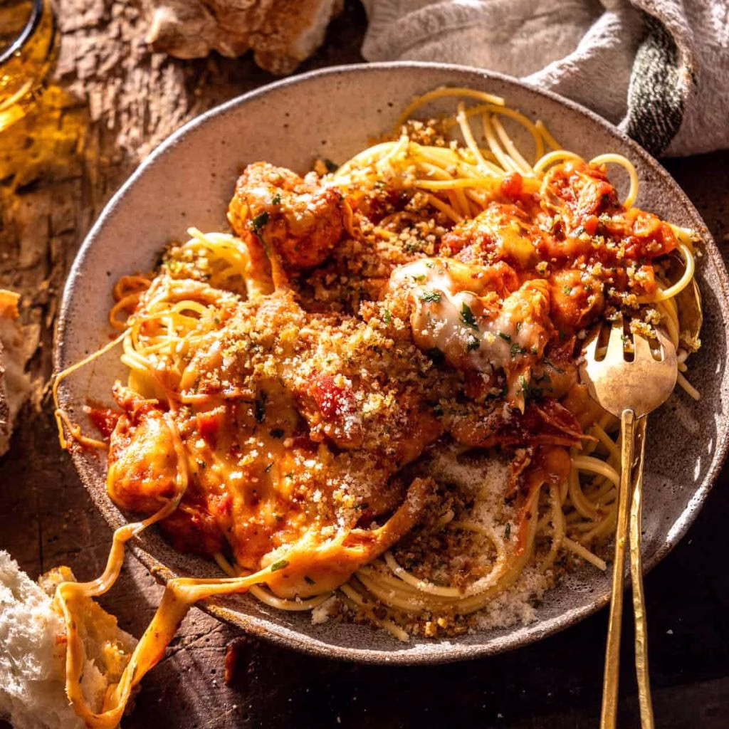 Crockpot Chicken Parmesan