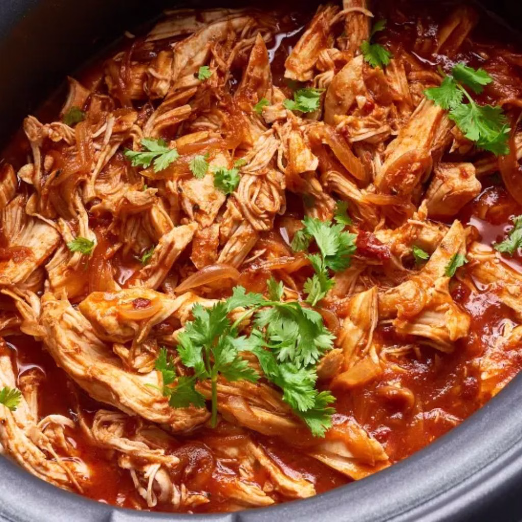 Crockpot Chicken Tinga