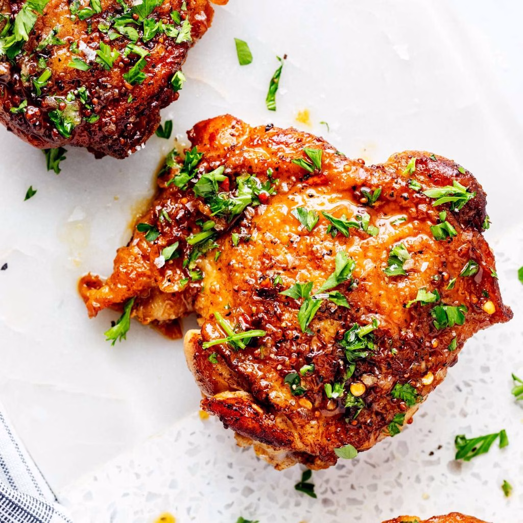 Crockpot Honey Garlic Chicken Thighs