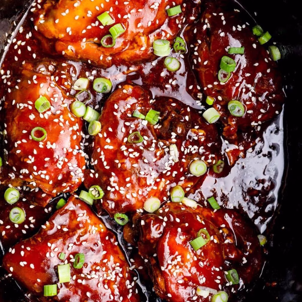 Crockpot Honey Garlic Chicken