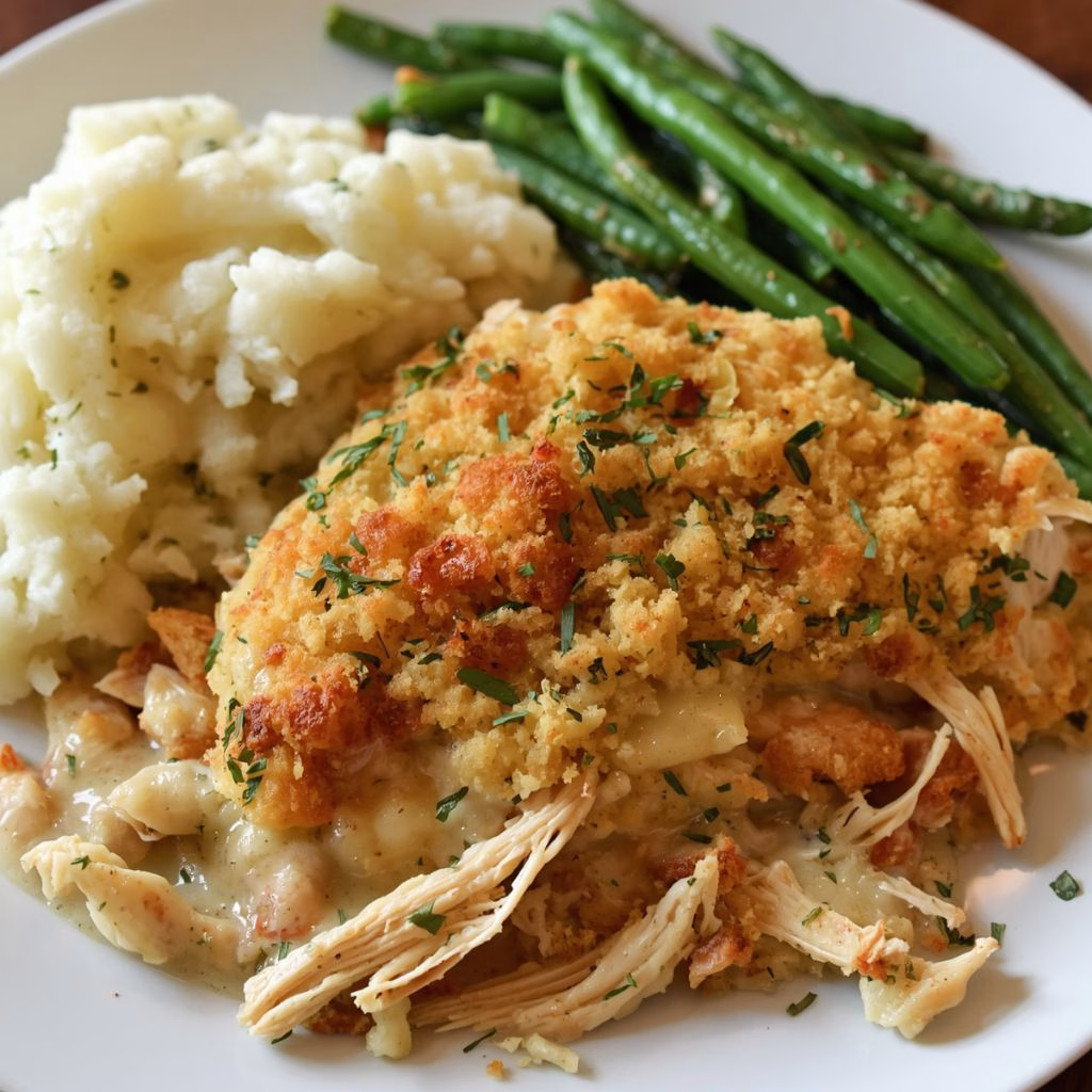 Crockpot Chicken and Stuffing Recipe