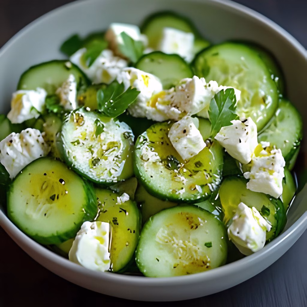 Cucumber Feta Salad Recipe