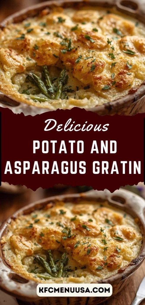 Delicious Potato and Asparagus Gratin Recipe