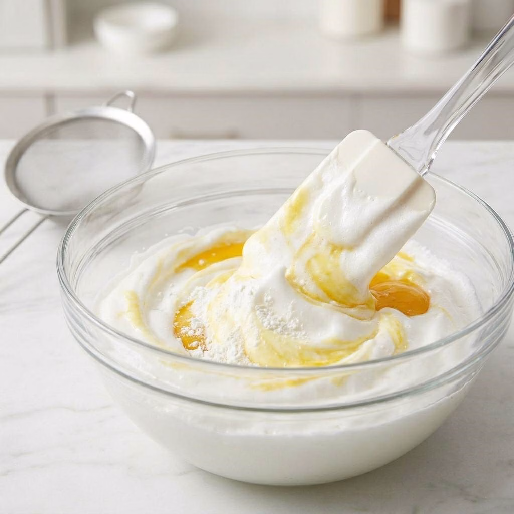 Add Cornstarch and Egg Yolks