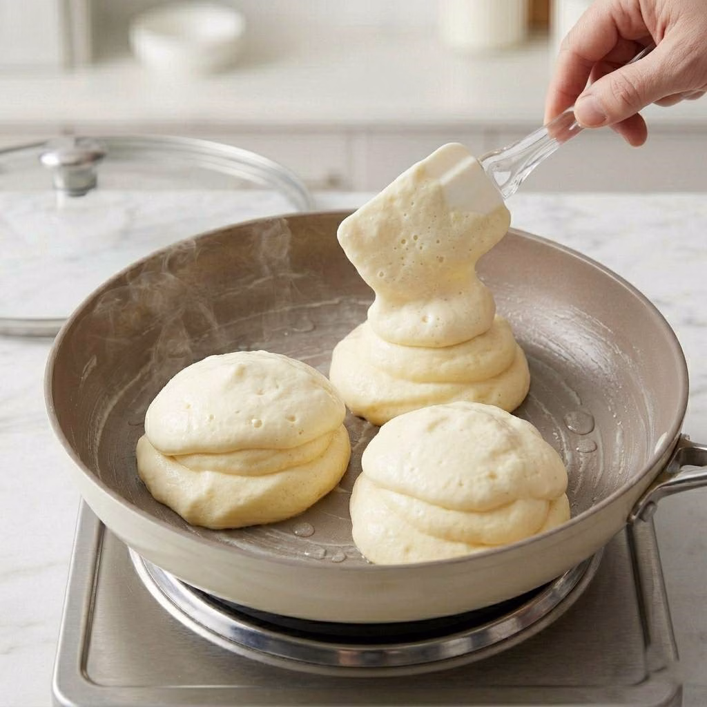 Add More Batter and Continue Cooking