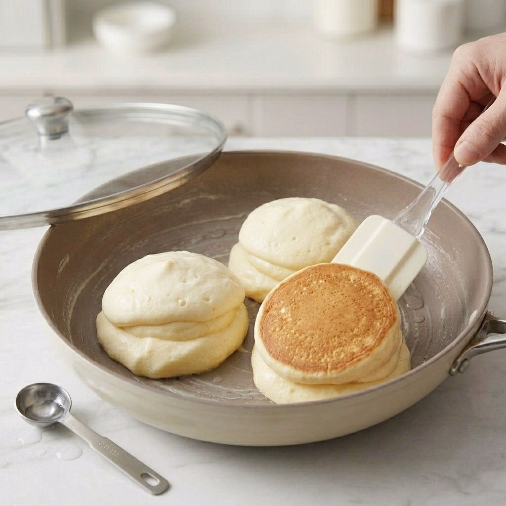 Flip and Finish Cooking