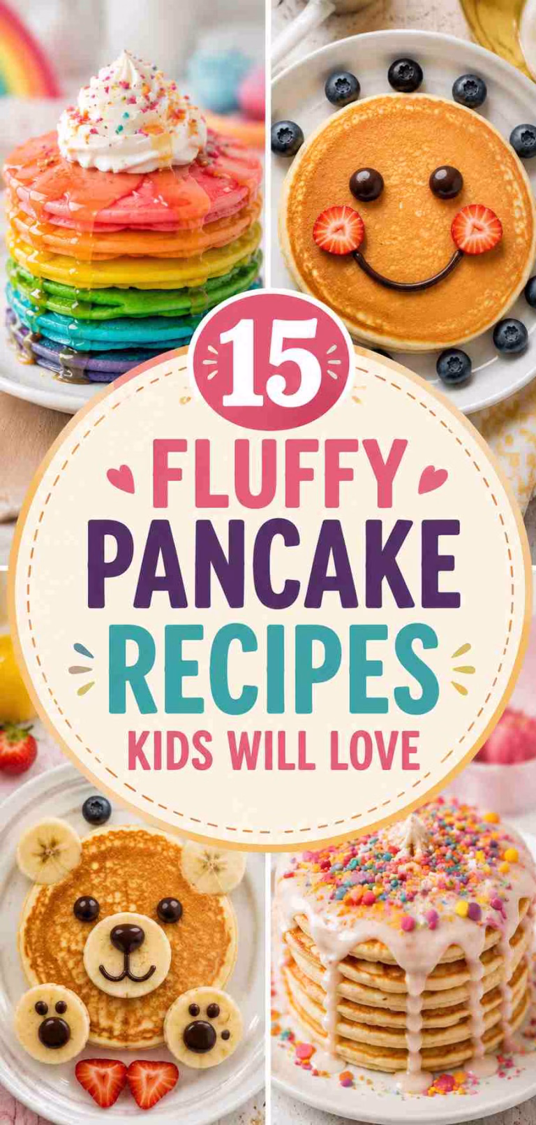 15 Fluffy Pancake Recipes Kids Will Love