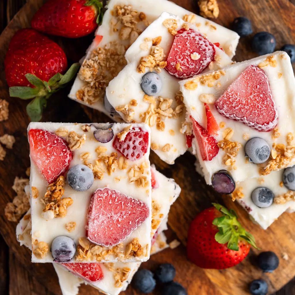 Frozen Yogurt Bars