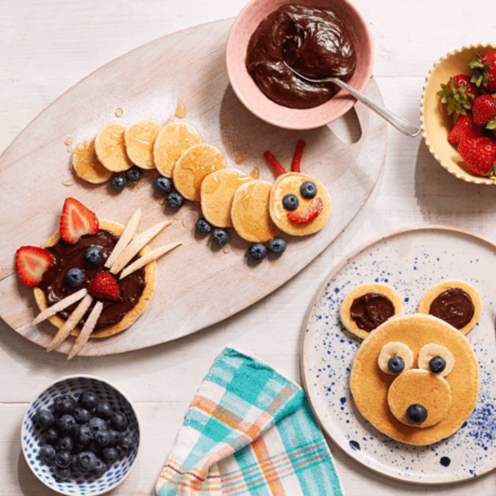 Funny Animal Shaped Pancakes