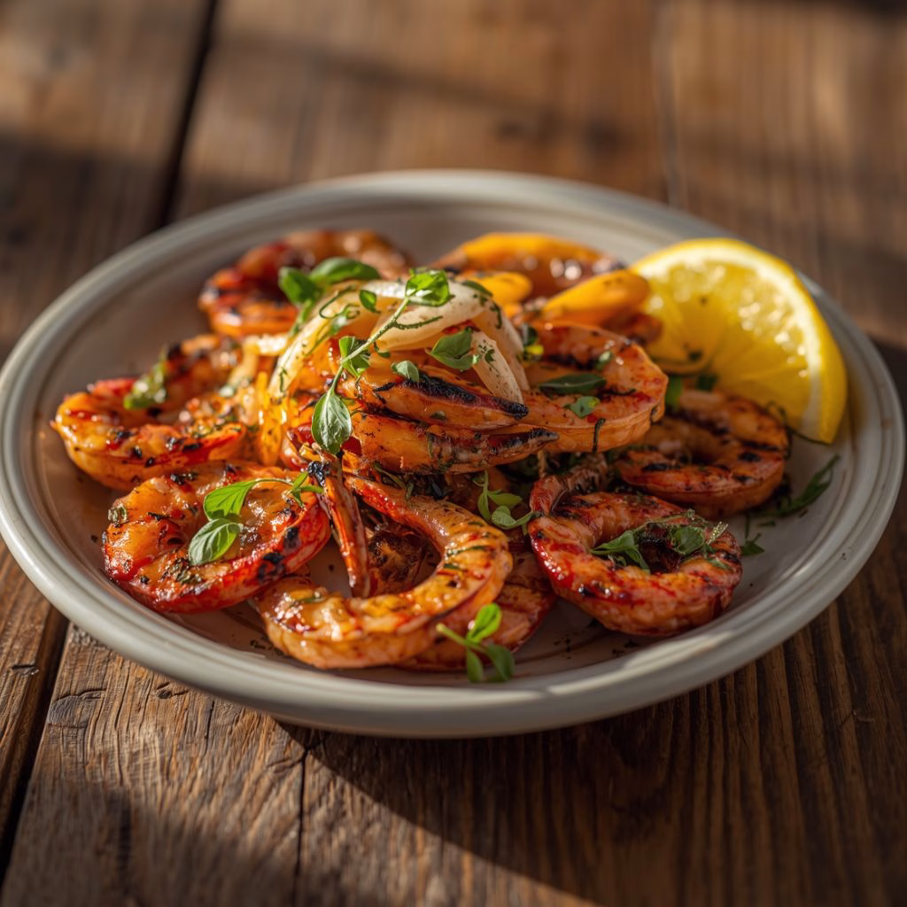 Grilled Calamari with Lemon Recipe
