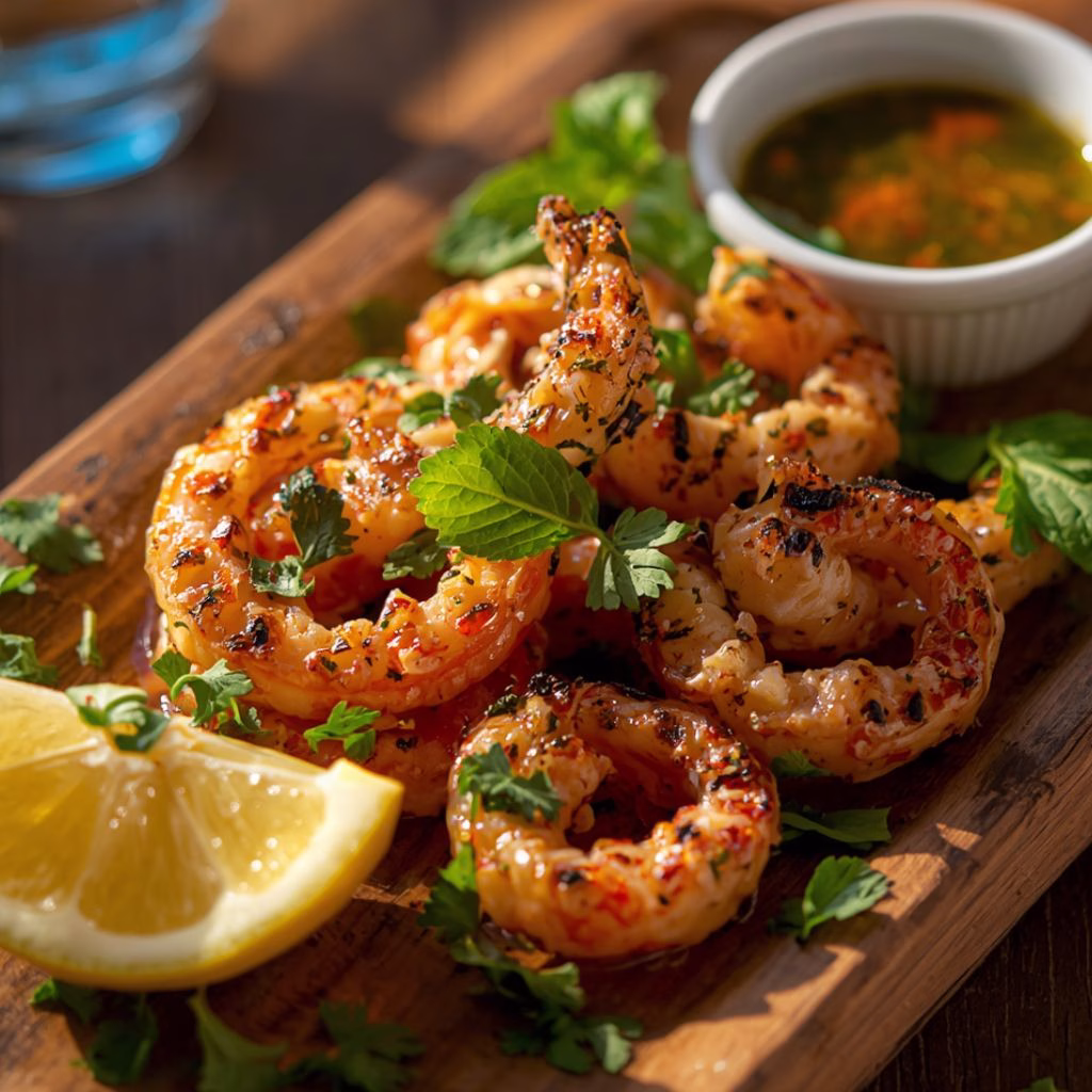 Grilled Calamari with Lemon Recipe